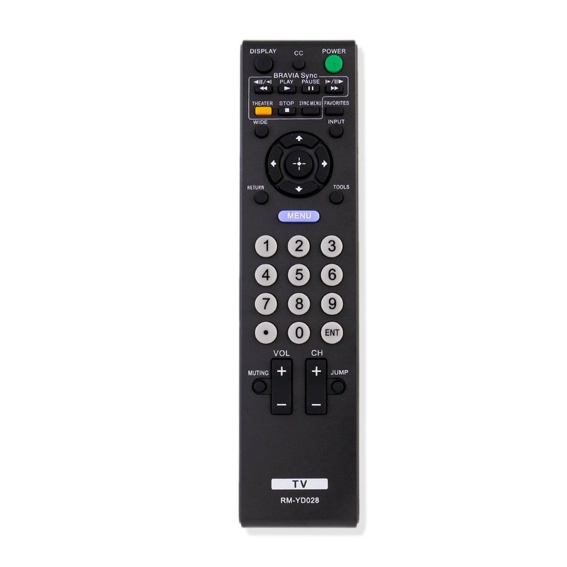 ZdalaMit RM-YD028 Replaced Remote Control Applicable for Sony Bravia TV KDL-32L504 KDL-46VL150 KDL-40S504 KDL-52XBR9 KDL-40VE5 KDL-46S5100 KDL-37FA500 KDL-40SL150 KDL-32XBR9 KDL-46S504 KDL-55V5100 - Image 2